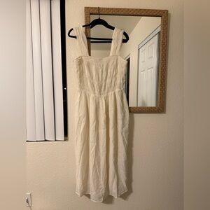 H&M Cream Maxi Dress